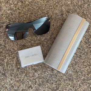 Jimmy Choo Mask Sunglasses